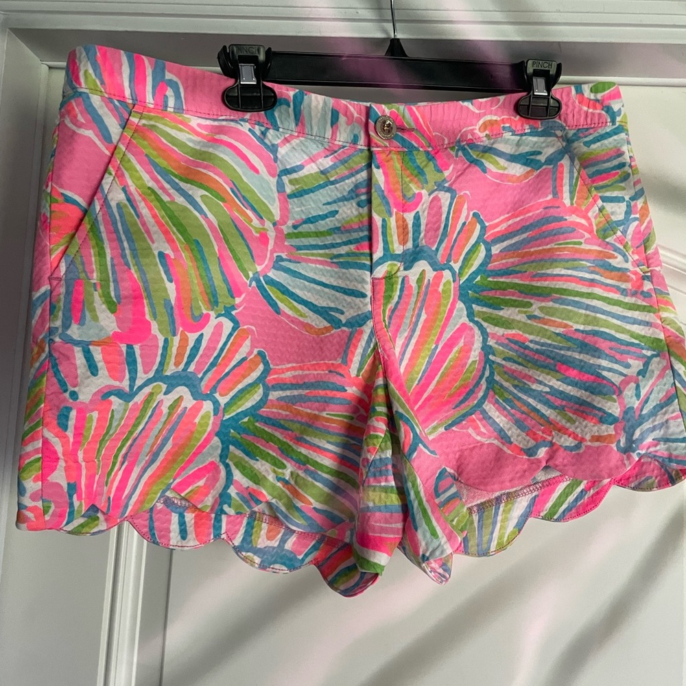 Lilly Pulitzer Shorts pink  The Butter Cup Short  Shorts SIZE 14